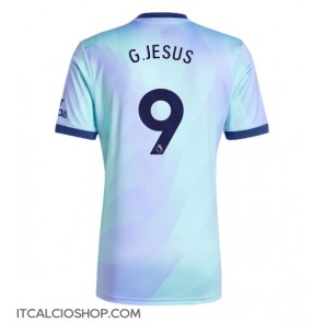 Arsenal Gabriel Jesus #9 Terza Maglia 2024-25 Manica Corta